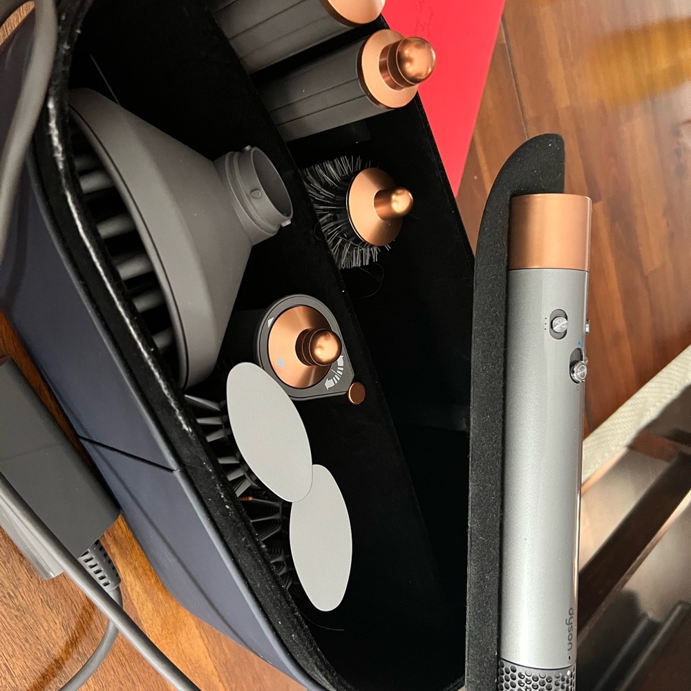 Dyson Hair Styler Set - Copper and Silver